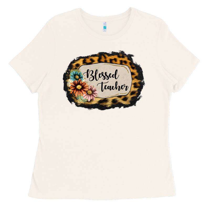 Blessed Teacher Ladies Tee by Jasminsmagicworld | Teevron