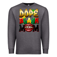 Charcoal Heather dope black mom Premium Sweatshirt - FaDigitalArtStudio