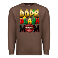 Chestnut dope black mom Premium Sweatshirt - FaDigitalArtStudio