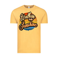 Vintage Mustard Walking on Sunshine Vintage Tee - JahusDesignShop