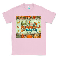Bubblegum Pink hello pumpkin season tumbler Classic Tee - BundleAndBundleShop