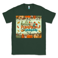 Sports Green hello pumpkin season tumbler Classic Tee - BundleAndBundleShop