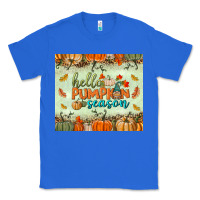 True Royal hello pumpkin season tumbler Classic Tee - BundleAndBundleShop