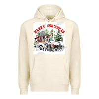 Tofu merry chrıstmas Premium Hoodie - FaDigitalArtStudio