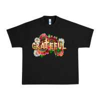 Black Grateful Religious Urban Heavy Tee - LillyAllenDesigns