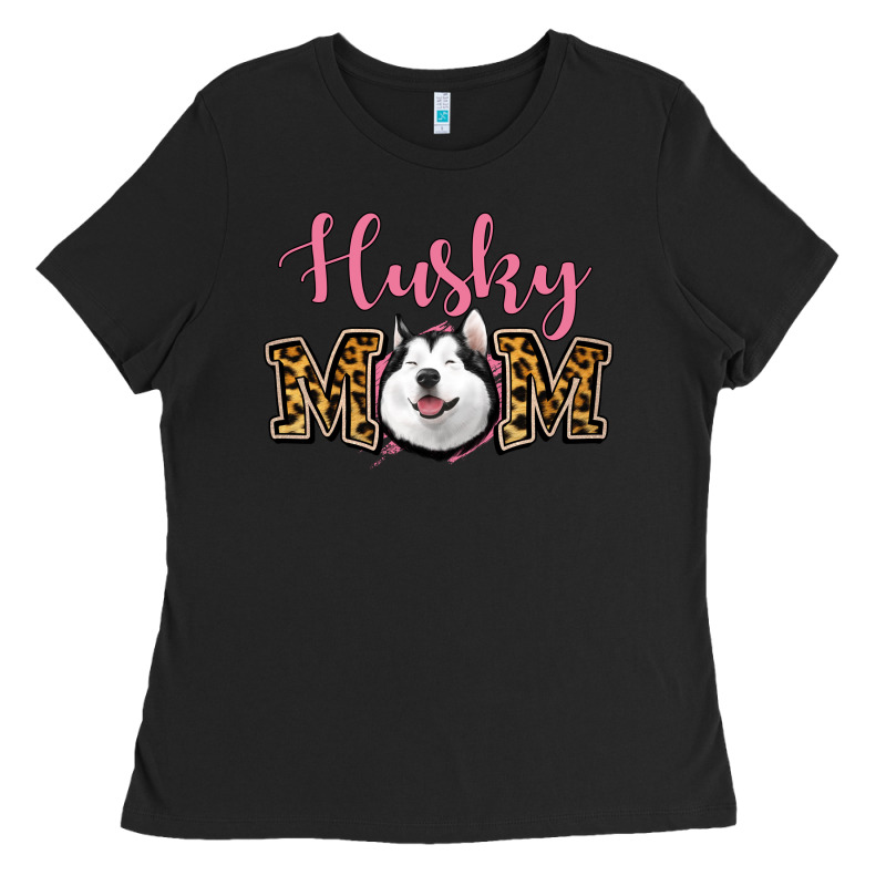 Husky Mom Ladies Tee by Jasminsmagicworld | Teevron
