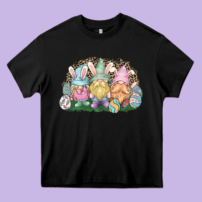 Easter Day Gnomes Heavy Core Tee Designed By Nancycooperartshop