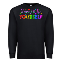 Black Western Dare To Be Yourself LGBTQ Premium Sweatshirt - BundleAndBundleShop