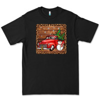 Black christmas truck coaster Premium Tee - JahusDesignShop