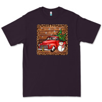 Plum christmas truck coaster Premium Tee - JahusDesignShop