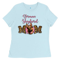 Baby Blue German Shepherd Mom Ladies Tee - Jasminsmagicworld