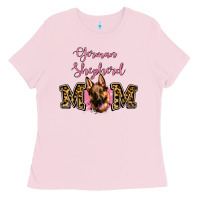 Bubblegum Pink German Shepherd Mom Ladies Tee - Jasminsmagicworld