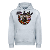 Heather Grey halloween donkey Urban Hoodie - SublimationCraftShop