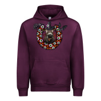 Mauve Wine halloween donkey Urban Hoodie - SublimationCraftShop