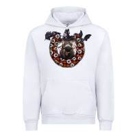 White halloween donkey Urban Hoodie - SublimationCraftShop