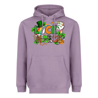 Lavender lucky nurse St. Patrick's Day Heavyweight Hoodie - FaDigitalArtStudio