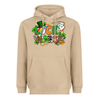 Mushroom lucky nurse St. Patrick's Day Heavyweight Hoodie - FaDigitalArtStudio