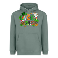 Sage lucky nurse St. Patrick's Day Heavyweight Hoodie - FaDigitalArtStudio