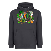 Smoke lucky nurse St. Patrick's Day Heavyweight Hoodie - FaDigitalArtStudio