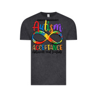 Vintage Black autism acceptance Vintage Tee - LillyAllenDesigns