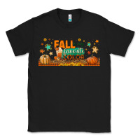 Black fall is my favorite color libbey glass Classic Tee - BundleAndBundleShop