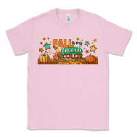 Bubblegum Pink fall is my favorite color libbey glass Classic Tee - BundleAndBundleShop