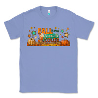 Colony Blue fall is my favorite color libbey glass Classic Tee - BundleAndBundleShop