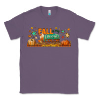 Lavender fall is my favorite color libbey glass Classic Tee - BundleAndBundleShop