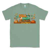 Sage fall is my favorite color libbey glass Classic Tee - BundleAndBundleShop