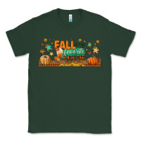 Sports Green fall is my favorite color libbey glass Classic Tee - BundleAndBundleShop