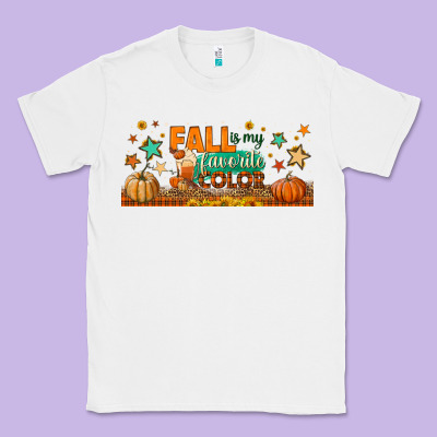 Fall Is My Favorite Color Libbey Glass Classic Tee Designed By Bundleandbundleshop