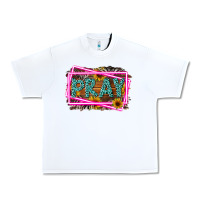 White Western Pray Religious Urban Heavy Tee - LillyAllenDesigns