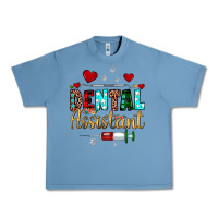 Pebble Blue Christmas dental assistant Urban Heavy Tee - JahusDesignShop