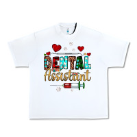 White Christmas dental assistant Urban Heavy Tee - JahusDesignShop