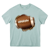 Arona leopard american football patch Heavy Core Tee - Jasminsmagicworld