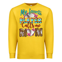 Lemon My Favorite Player Calls Me Mom Premium Sweatshirt - BundleAndBundleShop