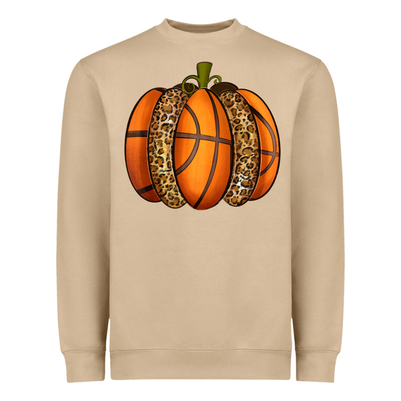 Basketball Pumpkin Heavyweight Sweatshirt by texasbilliewilder | Teevron