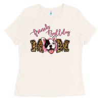 Bone French Bulldog Mom Ladies Tee - Jasminsmagicworld