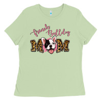 Matcha French Bulldog Mom Ladies Tee - Jasminsmagicworld