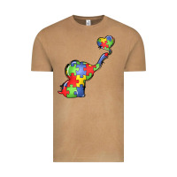 Vintage Camel autism awareness elephant Vintage Tee - LillyAllenDesigns