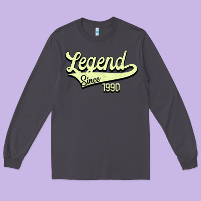 Legend Since 1966 Long Sleeve Tee Designed By Bettercallsaul