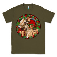 Army Green Spanish Goat Christmas Classic Tee - LillyAllenDesigns