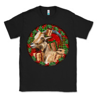 Black Spanish Goat Christmas Classic Tee - LillyAllenDesigns