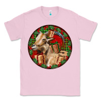 Bubblegum Pink Spanish Goat Christmas Classic Tee - LillyAllenDesigns