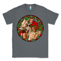 Charcoal Heather Spanish Goat Christmas Classic Tee - LillyAllenDesigns