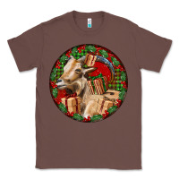 Chestnut Spanish Goat Christmas Classic Tee - LillyAllenDesigns