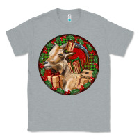 Heather Grey Spanish Goat Christmas Classic Tee - LillyAllenDesigns