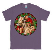 Lavender Spanish Goat Christmas Classic Tee - LillyAllenDesigns