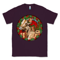 Plum Spanish Goat Christmas Classic Tee - LillyAllenDesigns