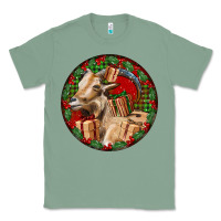 Sage Spanish Goat Christmas Classic Tee - LillyAllenDesigns
